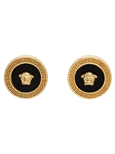 Øreringe Versace Enamel Medusa Earrings Beige | DG27256_DJMR