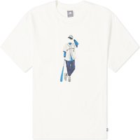 T-shirt New Balance Men's NB Athletics Baseball Style Relaxed Tee Sea Salt Hvid | MT41577-SST, 1