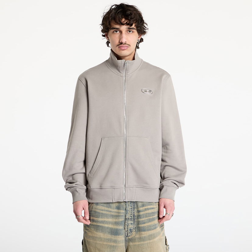 Sweatshirt Diesel Diesel S-Ginni-Zip-Od Sweatshirt Grå | A11439_0BMBJ Frost Gray