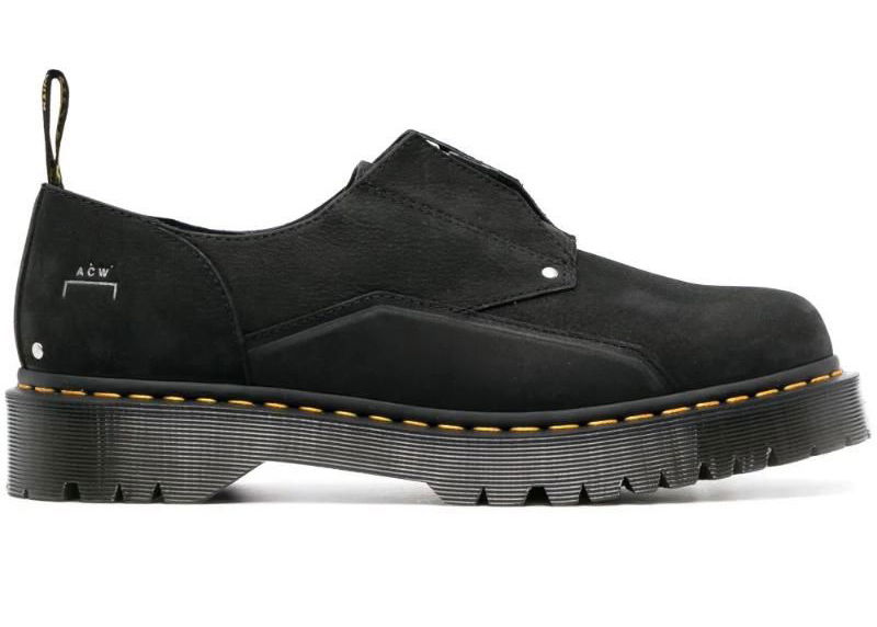 Sneakers og sko Dr. Martens 1461 Bex A-COLD-WALL Black Milled Nubuck Sort | 31369001, 0