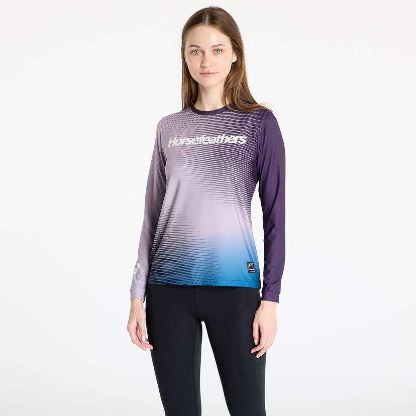 Jersey Horsefeathers Horsefeathers Quantum Long Sleeve Bike Jersey Lilla | TW043B
