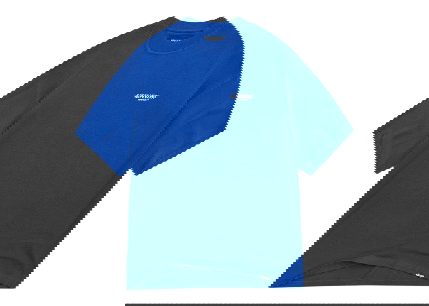 T-shirt Represent Clo Represent Owner's Club T-Shirt Cobalt Blue/White Blå | M05149-109, 0