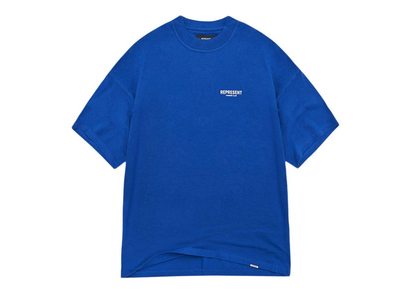 T-shirt Represent Clo Represent Owner's Club T-Shirt Cobalt Blue/White Blå | M05149-109