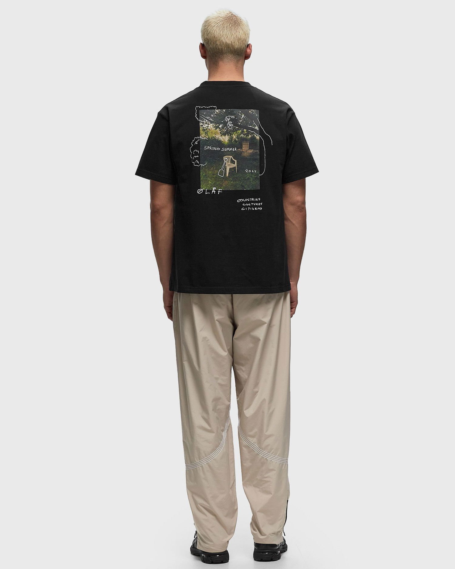 T-shirt ØLÅF NOTES TEE Sort | M170107-BLACK, 1
