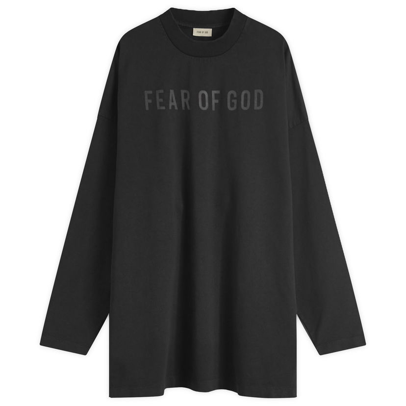 T-shirt Fear of God Long Sleeve Thunderbird Logo T-Shirt Sort | FG24FW50-10175EGHWJ-001