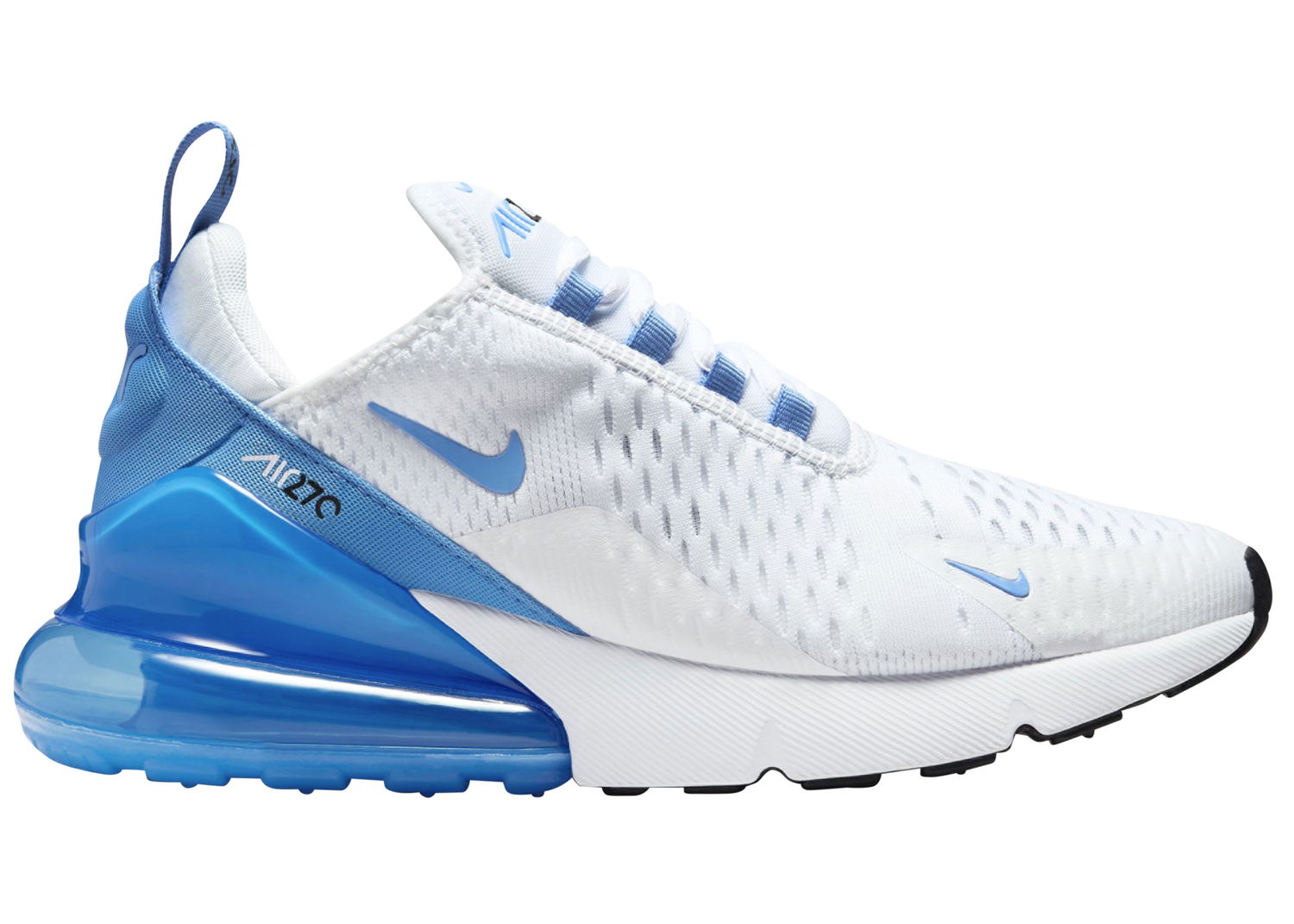 Sneakers og sko Nike Air Max 270 White University Blue (Women's) Hvid | AH6789-118, 0