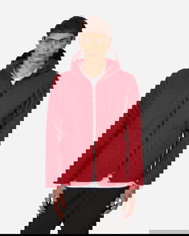 Jakke Stone Island Needle Punched Reflective Jacket Rød | 771543199 V0010, 0