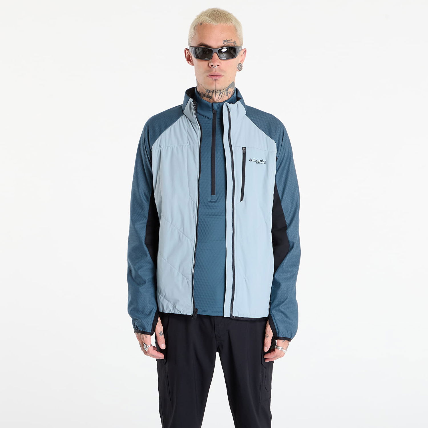 Jakke Columbia Columbia Arctic Crest™ Hybrid Full Zip Jacket Blå | 2136971461, 0