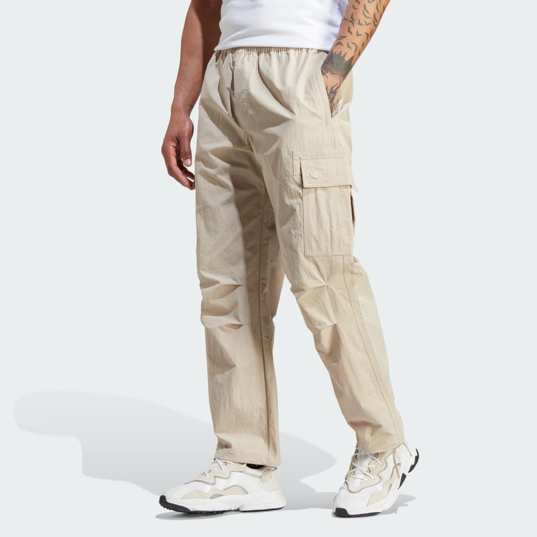 Cargo bukser adidas Originals Premium Essentials Cargo Pants Beige | IM2128, 0