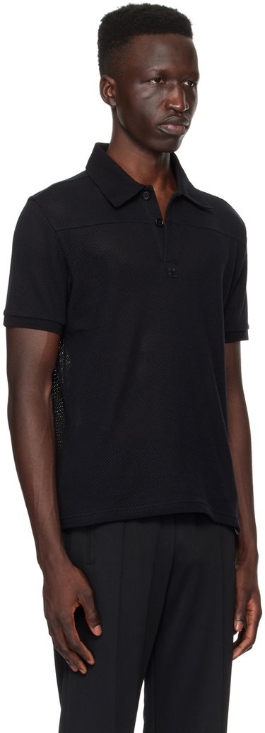 Polo skjorte Courrèges Mesh Knit Polo Beige | 124JPO025JS0069, 4
