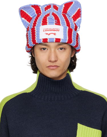 Beanie Charles Jeffrey Loverboy Charles Jeffrey LOVERBOY Chunky Knit Ears Beanie Flerfarvet | 54130307, 0