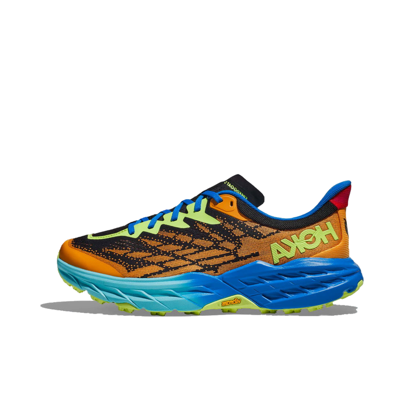 Løbe Hoka One One Speedgoat 5 Solar Flare Diva Blue Flerfarvet | 1123157-SDV