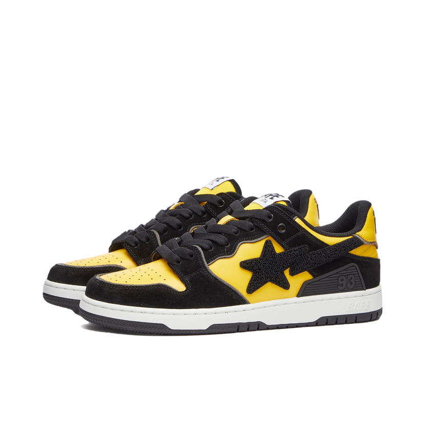 Sneakers og sko BAPE A Bathing Ape SK8 Sta Sort | 001FWK301309M-YLW