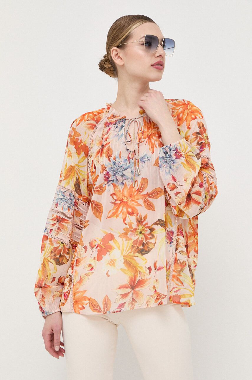 Skjorte GUESS Blouse Orange | W3GH60.WDW52, 0