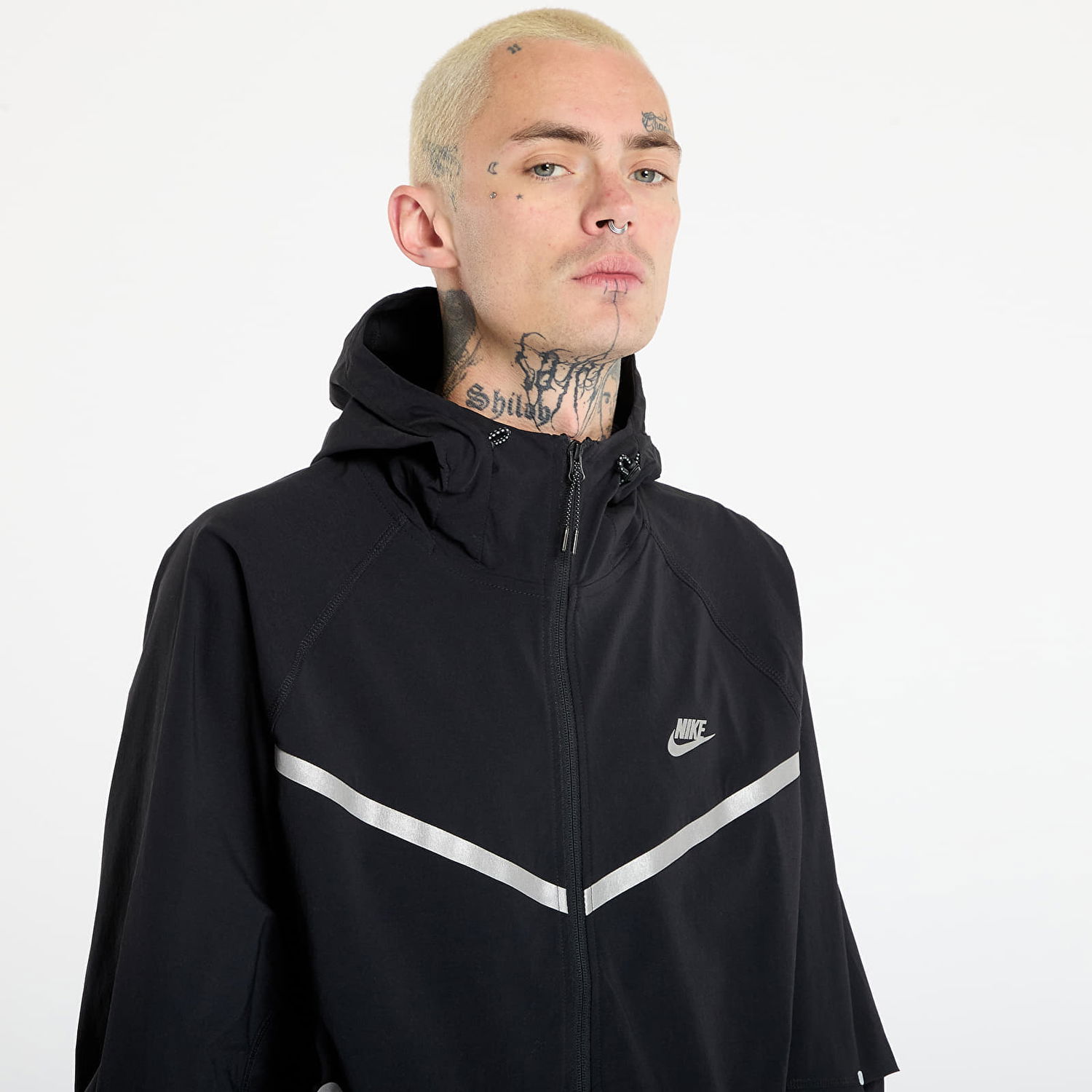 Vindjakke Nike TECH Woven Windrunner Full-Zip Jacket Sort | IM7246-010, 1
