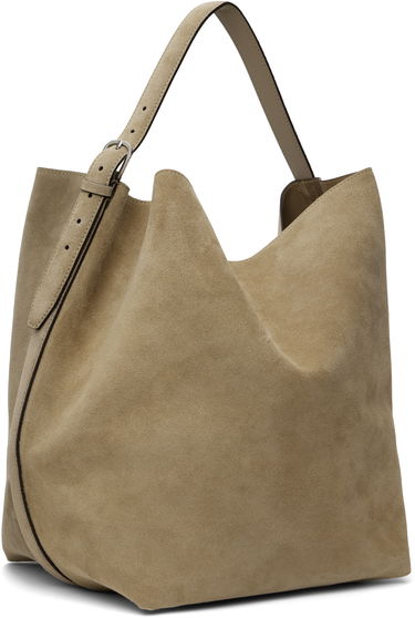 Håndtaske TOTEME TOTEME Belted Suede Tote Beige | 234-WAL853-LE0004, 1