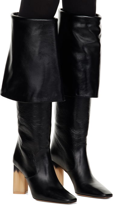 Kjole CHLOÉ Chloé Georgia Heeled Tall Boots Sort | CHC25S07YQJ, 3