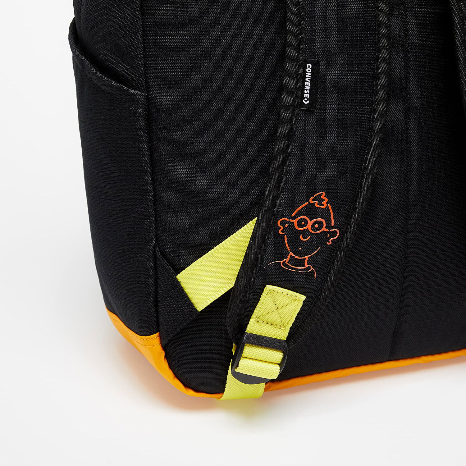 Rygsæk Converse x Keith Haring Go 2 Backpack Sort | 10025065-A01, 1