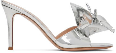 Sneakers og sko Gianvito Rossi Flower Heeled Sandals Metalisk | G15360.85RIC.MET, 0