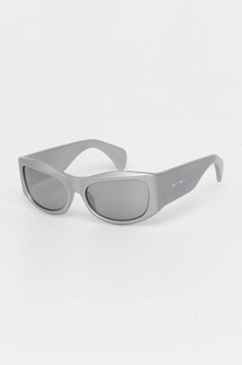 Solbriller HELIOT EMIL Rectangular Sunglasses Grå | HE.16.63.GY04