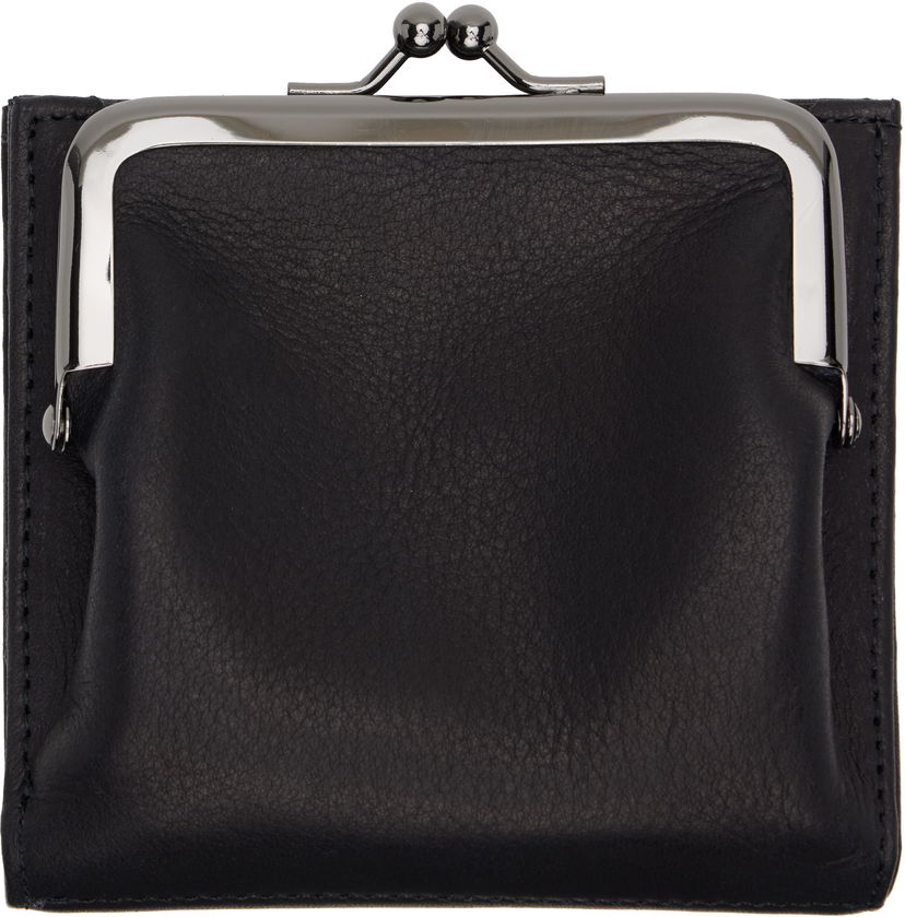 Tegnebog Yohji Yamamoto Yohji Yamamoto Clasp Wallet Sort | DA-A88-784