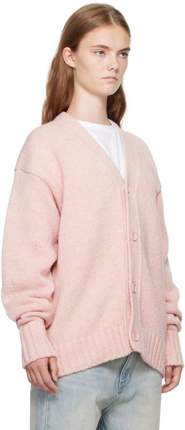 Sweater We11done Chunky V-Neck Cardigan Lyserød | WD-KC2-24-627-U-LP, 1