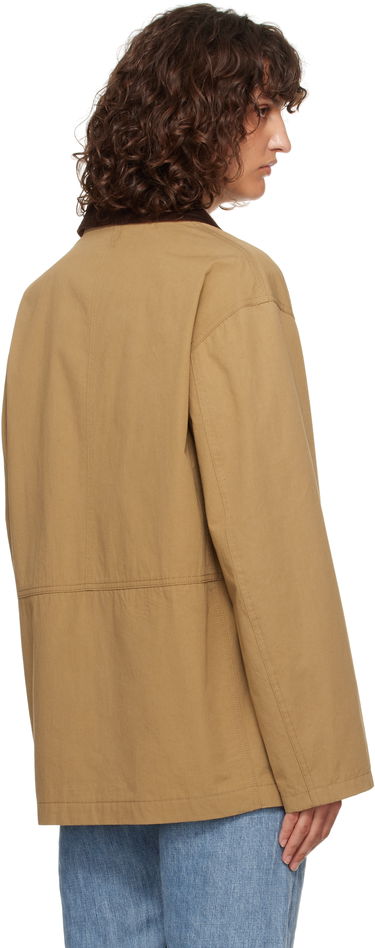 Jakke The Row The Row Frank Chore Jacket Beige | 7961-W3562, 2