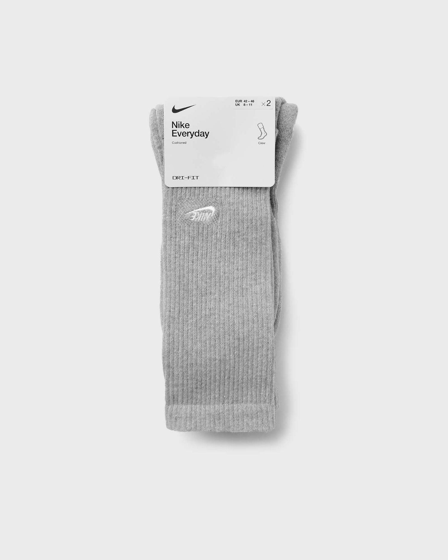 Sokker Nike Everyday Cushioned Crew Socks (2 Pairs) men Grå | FZ3073-063, 0