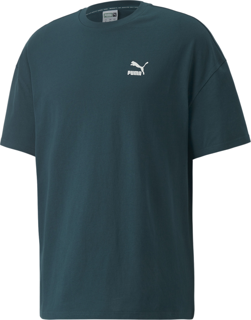 T-shirt Puma Oversized Tee Grøn | 536236-024