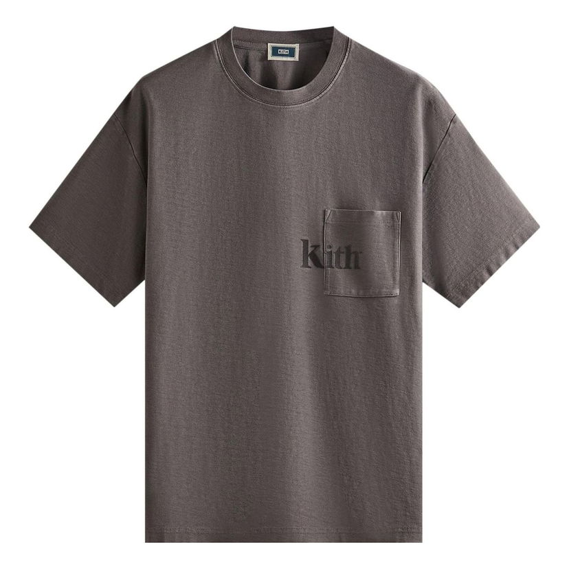 T-shirt KITH KITH Quinn Tee With Pocket Grå | KHM030945-502