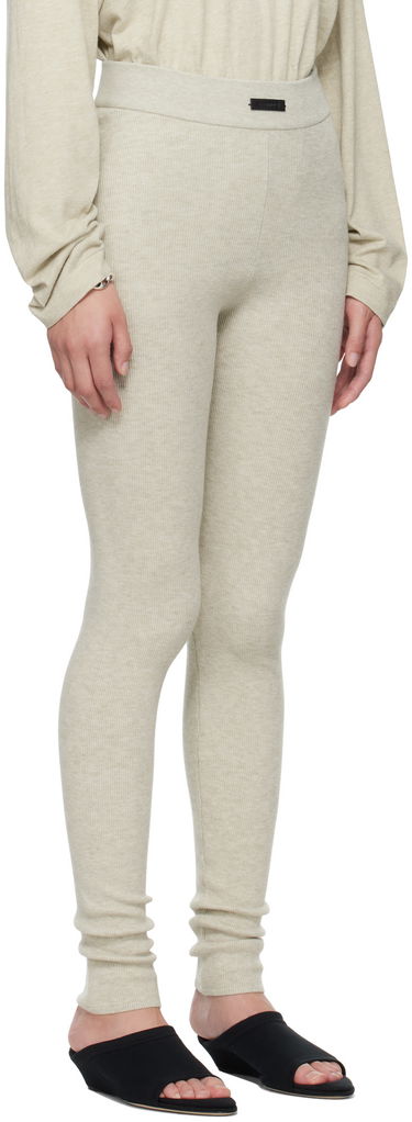 Leggings Fear of God Fear of God ESSENTIALS Soft Rib Leggings Beige | 192SP257492FW, 1