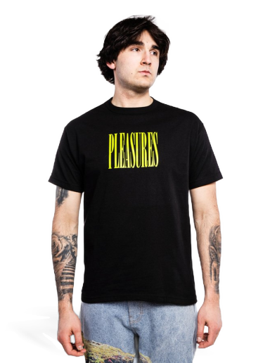 T-shirt Pleasures Stretch T-Shirt Sort | P21W044-BLACK