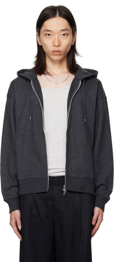 Sweatshirt OUR LEGACY OUR LEGACY Rascal Zip-Up Hoodie Grå | M4256RC, 0