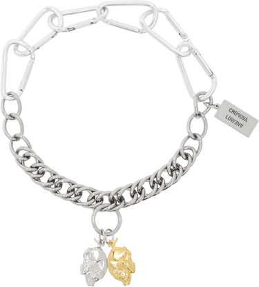 Halskæde Chopova Lowena Chopova Lowena Pair Of Pigs Chain Necklace Metalisk | 6590, 0