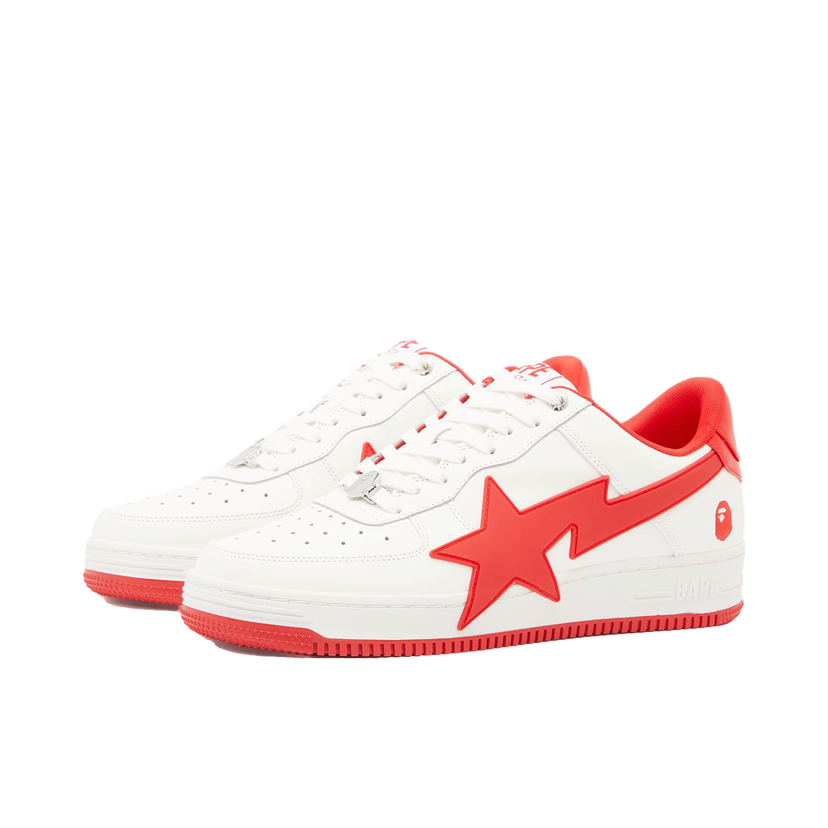 Sneakers og sko BAPE A Bathing Ape Bape Sta OS in Red, Size UK 7 | END. Clothing Rød | 001FWK201314M-RED