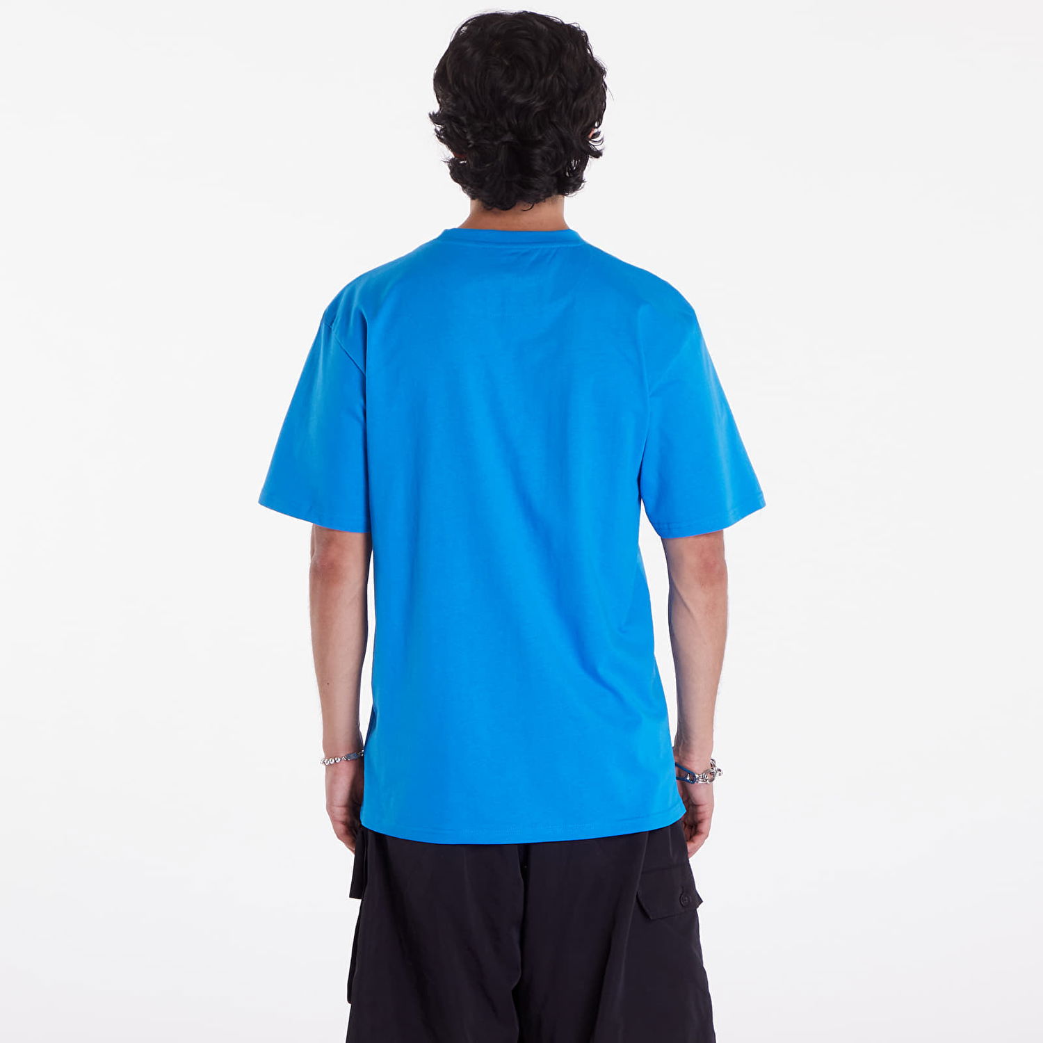 T-shirt Karl Kani Small Signature Essential Tee Blue Blå | KM-TE011-091-19, 1