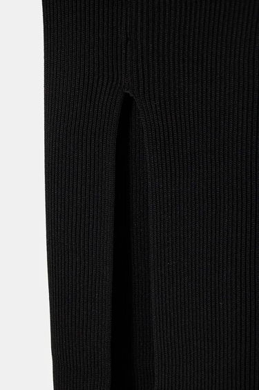 Tørklæde Coperni Knitted Collar Scarf Sort | COPSA01Y3003, 2