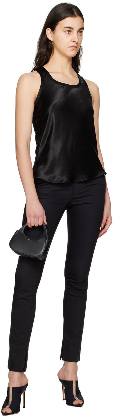 Tanktop Helmut Lang Scoop Neck Tank Top Sort | N01HW508, 3