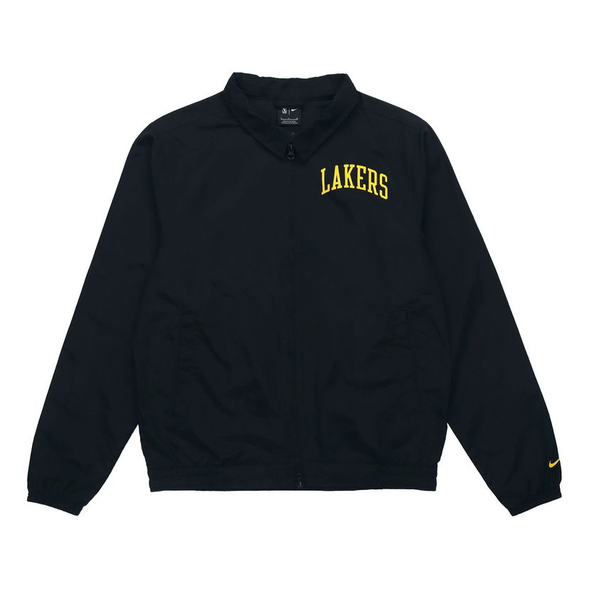 Vindjakke Nike Los Angeles Lakers Lightweight Jacket Sort | CN0765-010