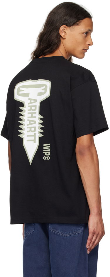 T-shirt Carhartt WIP Cross Screw T-Shirt Sort | I033949, 2