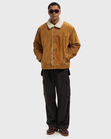Jakke Levi's Western Suede Sherpa Trucker Jacket Brun | 003WH-0000, 2