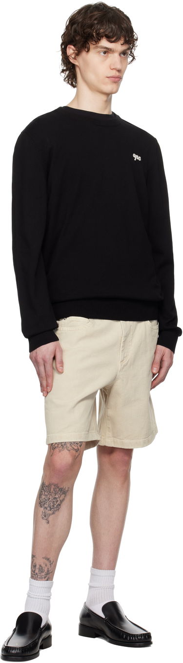 Sweater A.P.C. A.P.C. Neville Crewneck Sweater Sort | COGDK-H23394, 3