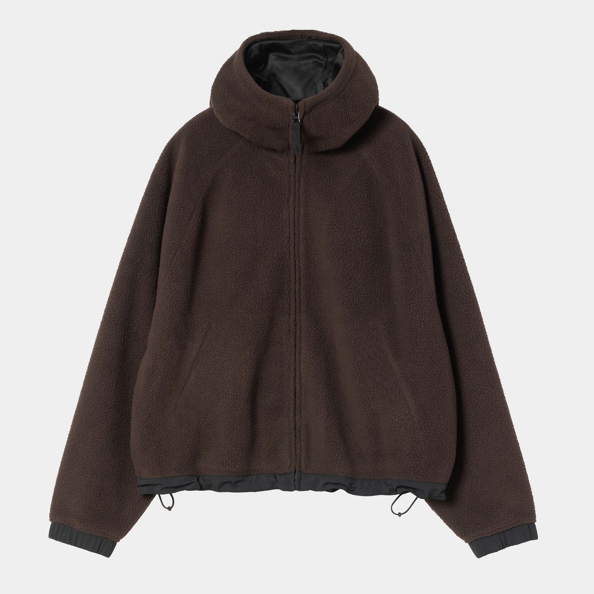 Jakke Carhartt WIP Hooded Fleece Jacket Brun | I035461_8, 0