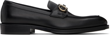 Sneakers og sko FERRAGAMO Salvatore Ferragamo Gancini Ornament Loafers Sort | 778746, 0