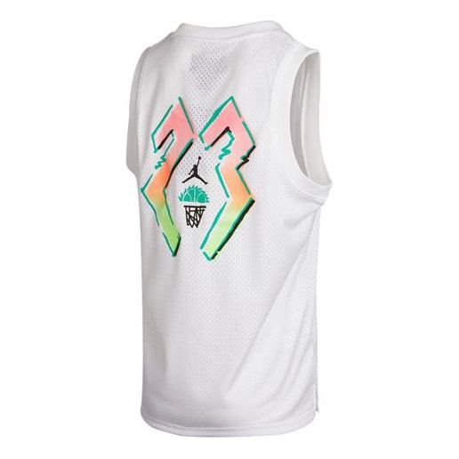Tanktop Jordan Ventilated Basketball Vest Hvid | CZ4860-100