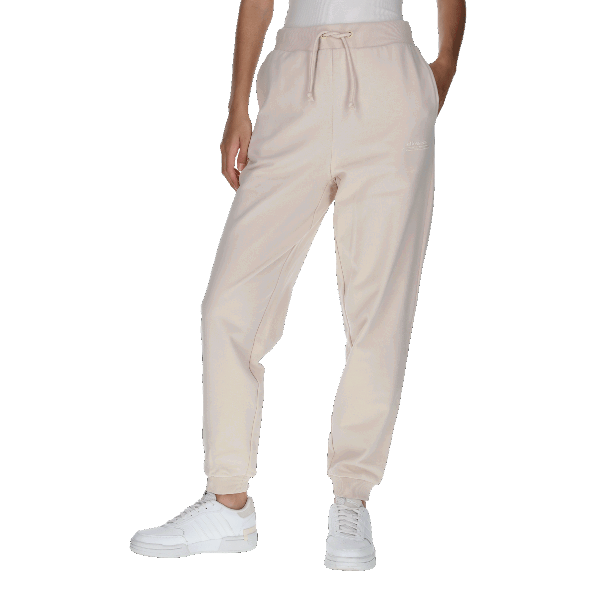 Joggingbukser Ellesse Drawstring Cuffed Sweatpants Beige | ELA243F101-92, 0