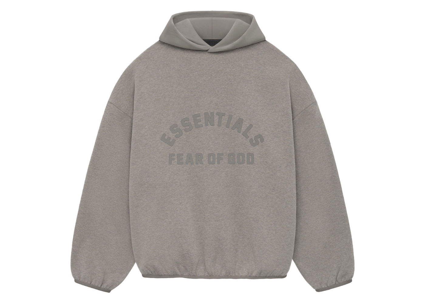 Sweatshirt Fear of God Core Collection Nylon Fleece Hoodie Heather Grey/Dust Grå | 202SU244311F, 0