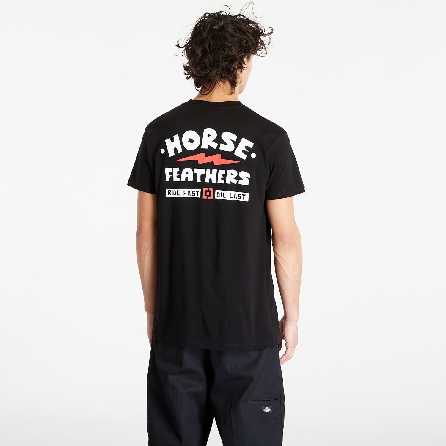 T-shirt Horsefeathers Ignite T-Shirt Sort | SM1332A, 1