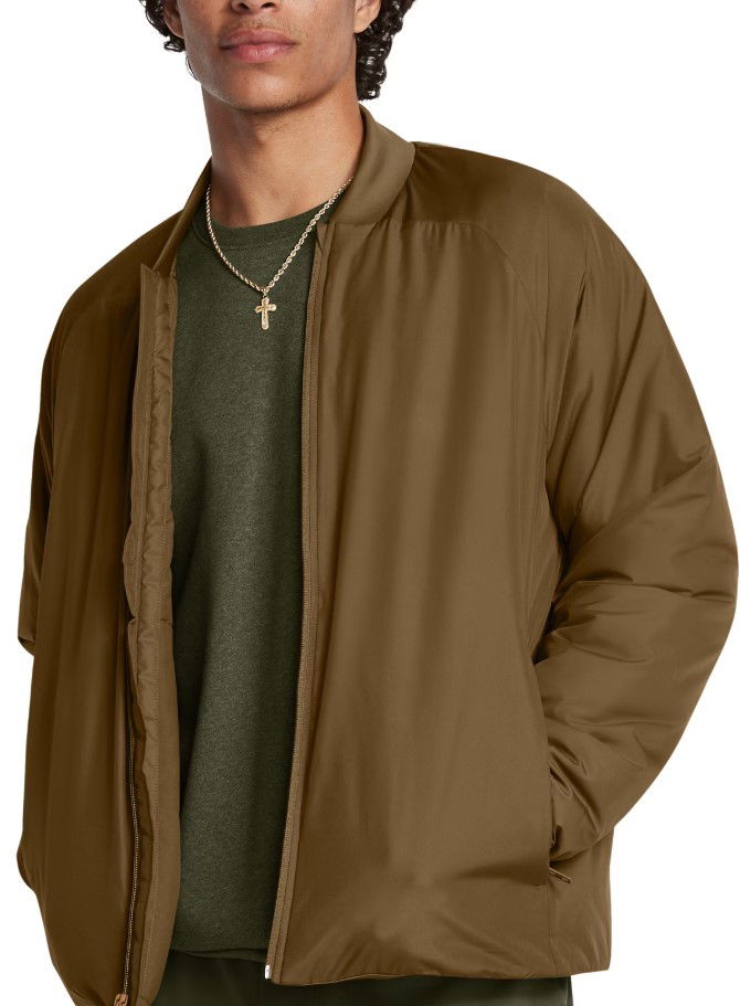 Bomberjakke Under Armour Unstoppable Insulated Bomber Jacket Brun | 1388903-498