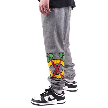 Joggingbukser Mitchell & Ness NHL M&N CITY COLLECTION FLEECE PANT BLACKHAWKS Grå | PSWP4988-CBHYYPPPGYHT, 2